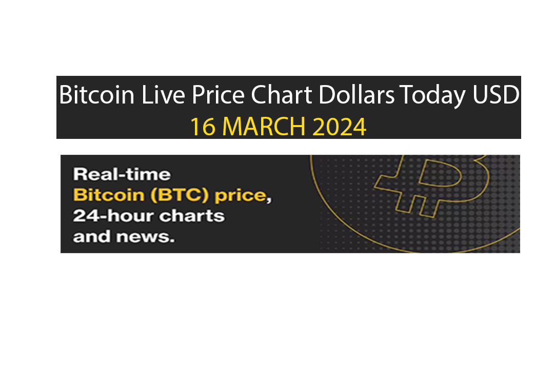 Bitcoin Live Price Chart Dollars Today USD