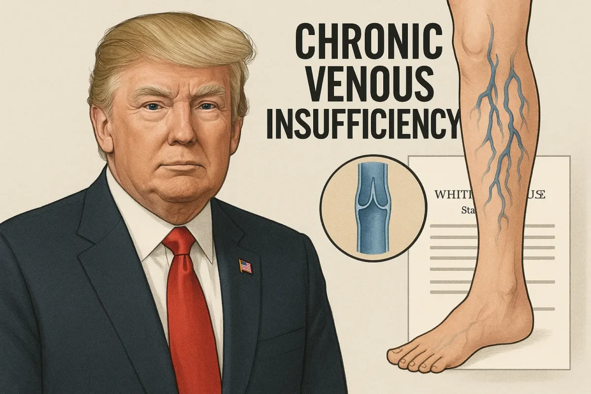 Donald Trump Diagnosed with Chronic Venous Insufficiency